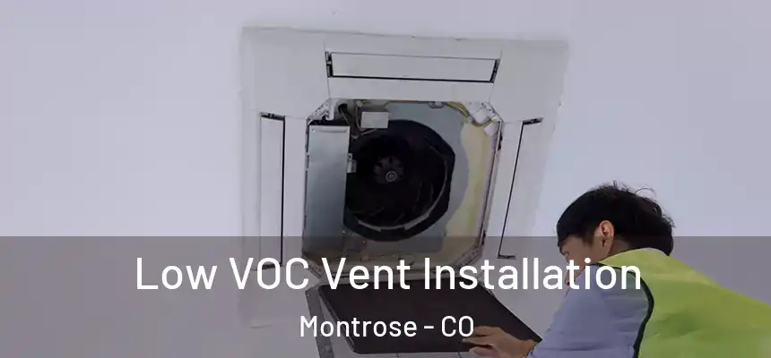  Low VOC Vent Installation Montrose - CO
