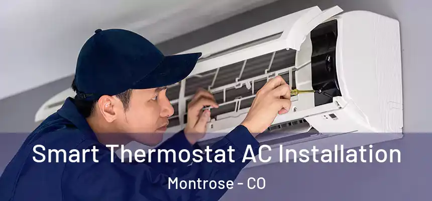  Smart Thermostat AC Installation Montrose - CO